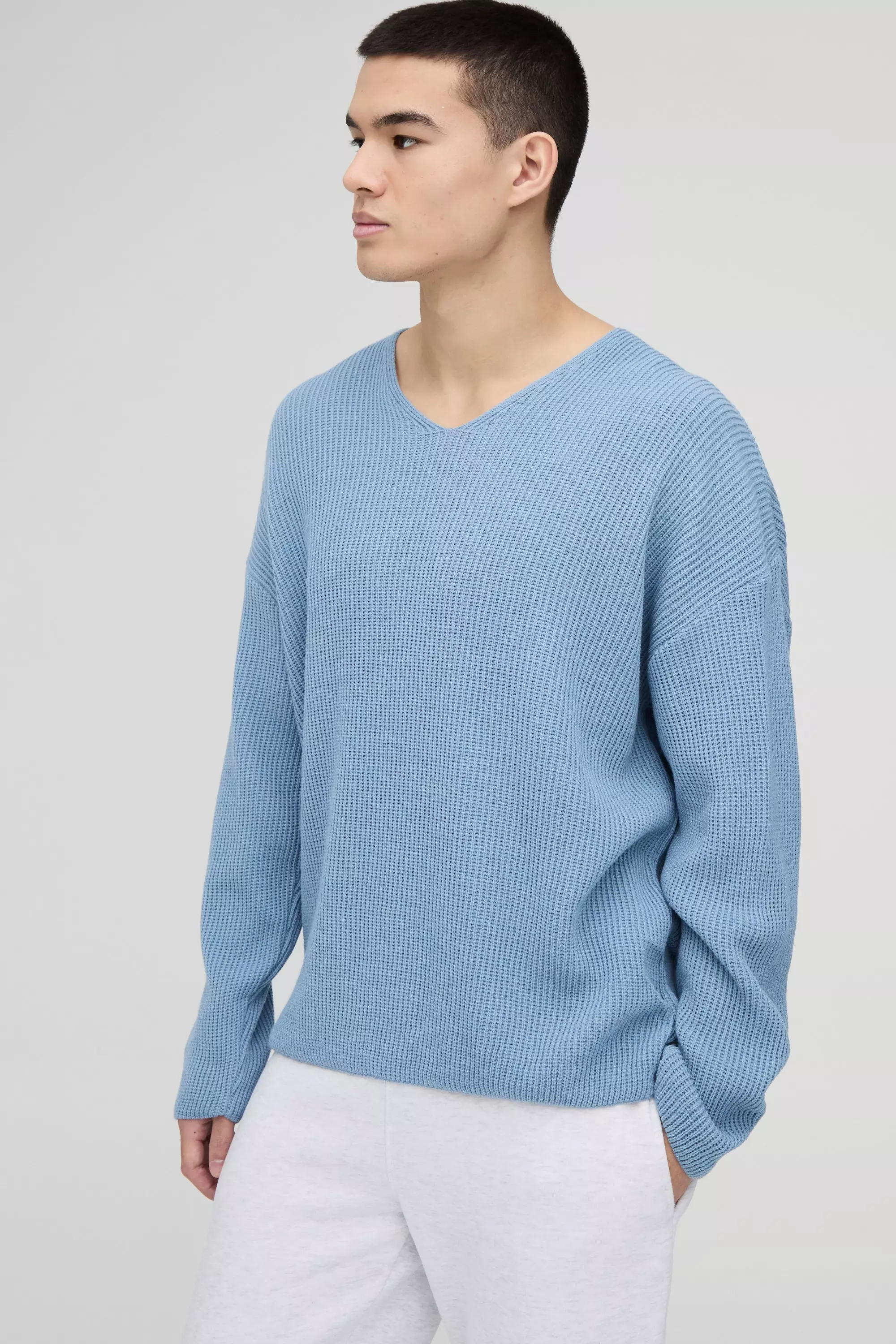 Nick Coleman v-neck ニット cmm01272_light blue_xl?$